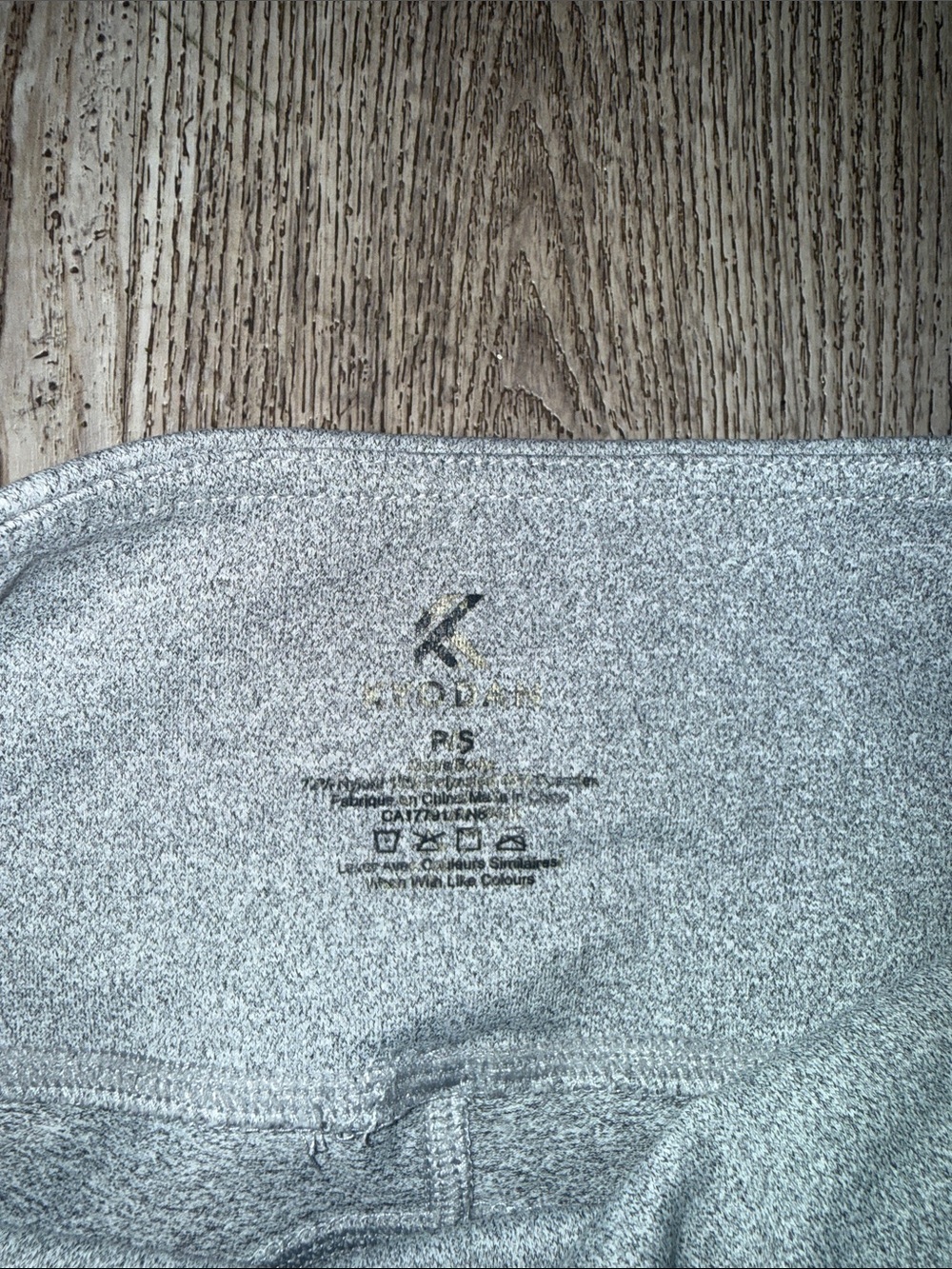 Kodak Gray High-Waist Performance Leggings - Picture 2 of 5